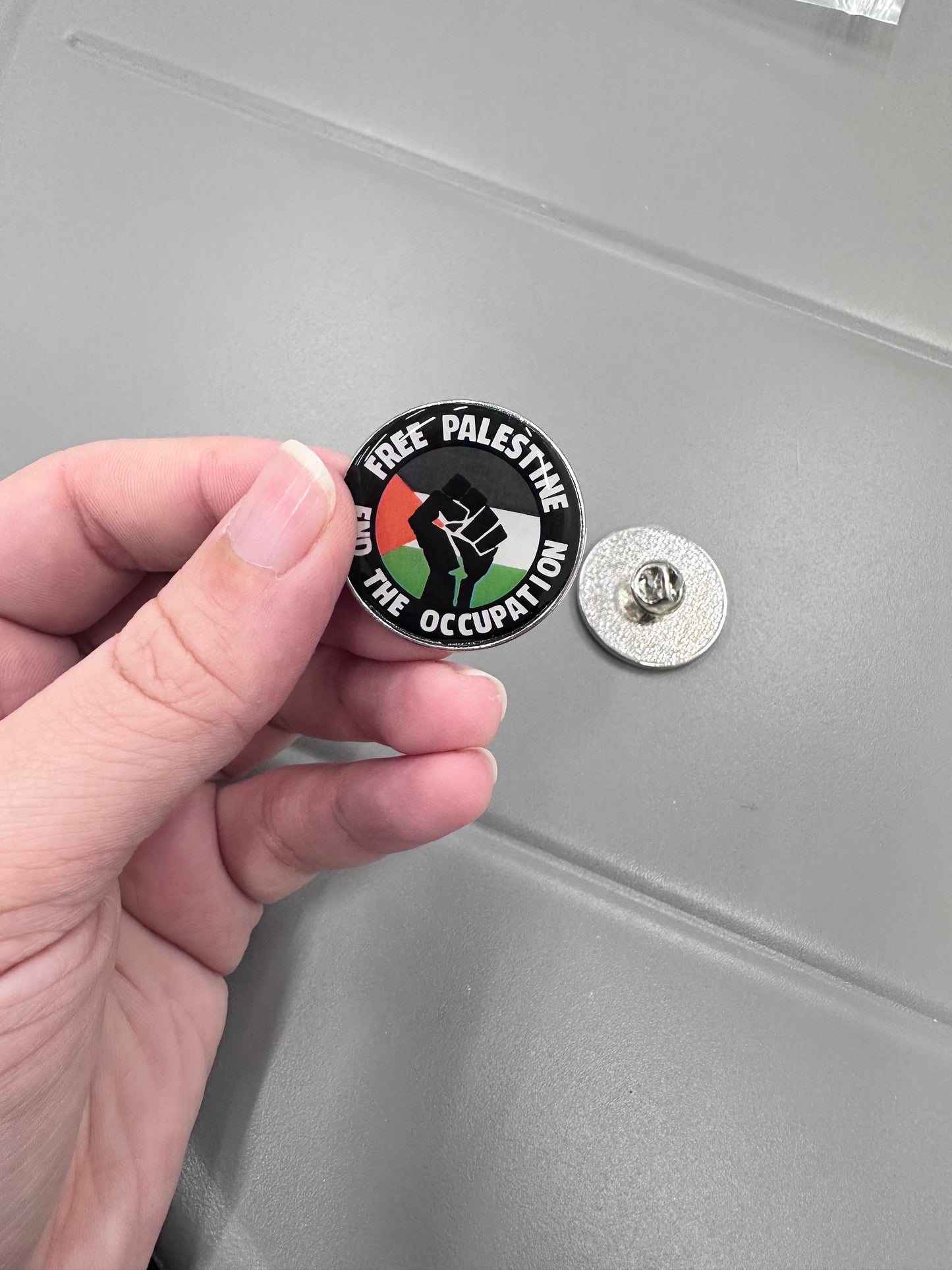 End the Occupation pin