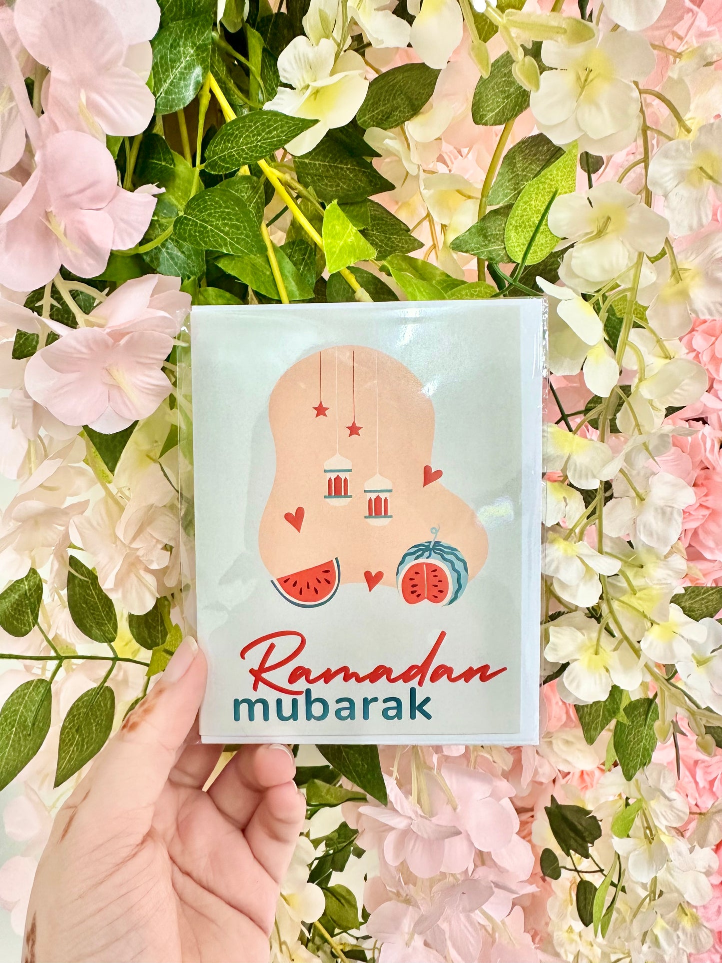 Ramadan Watermelon Greeting Card