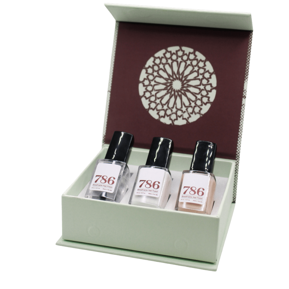 French Manicure Nail Polish Set (3 Piece)