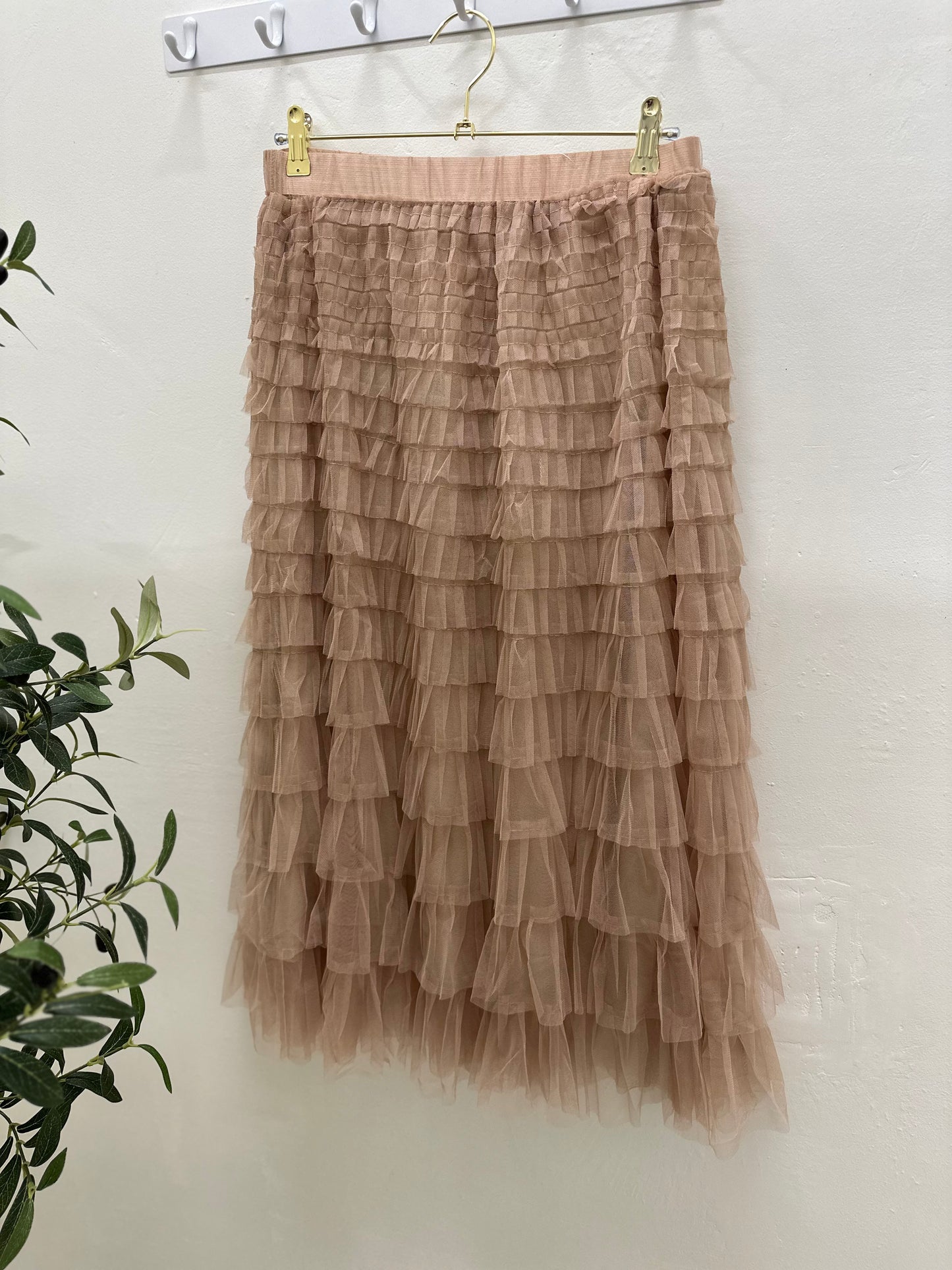 Tulle Midi Skirt