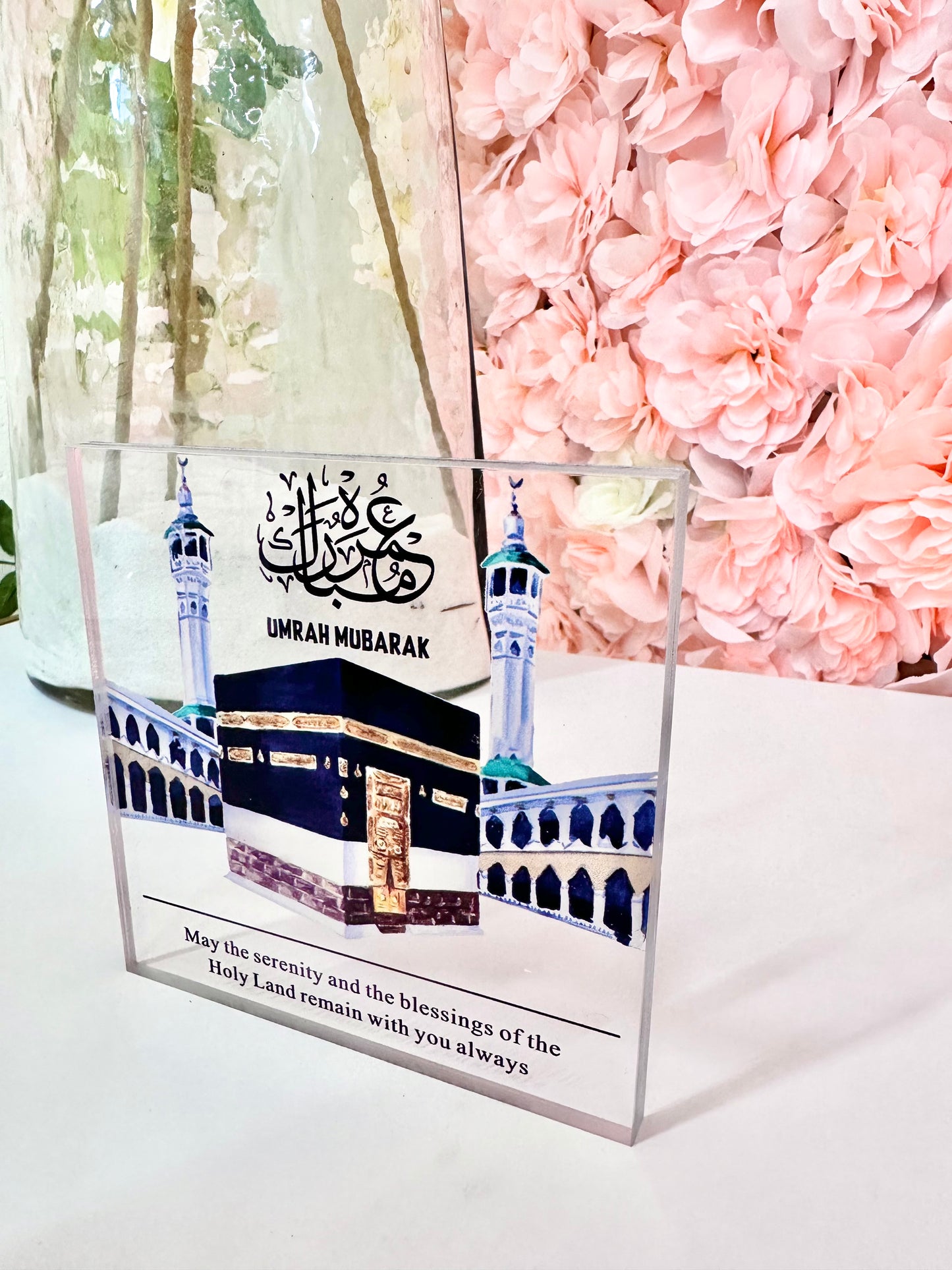 Umrah Acrylic block