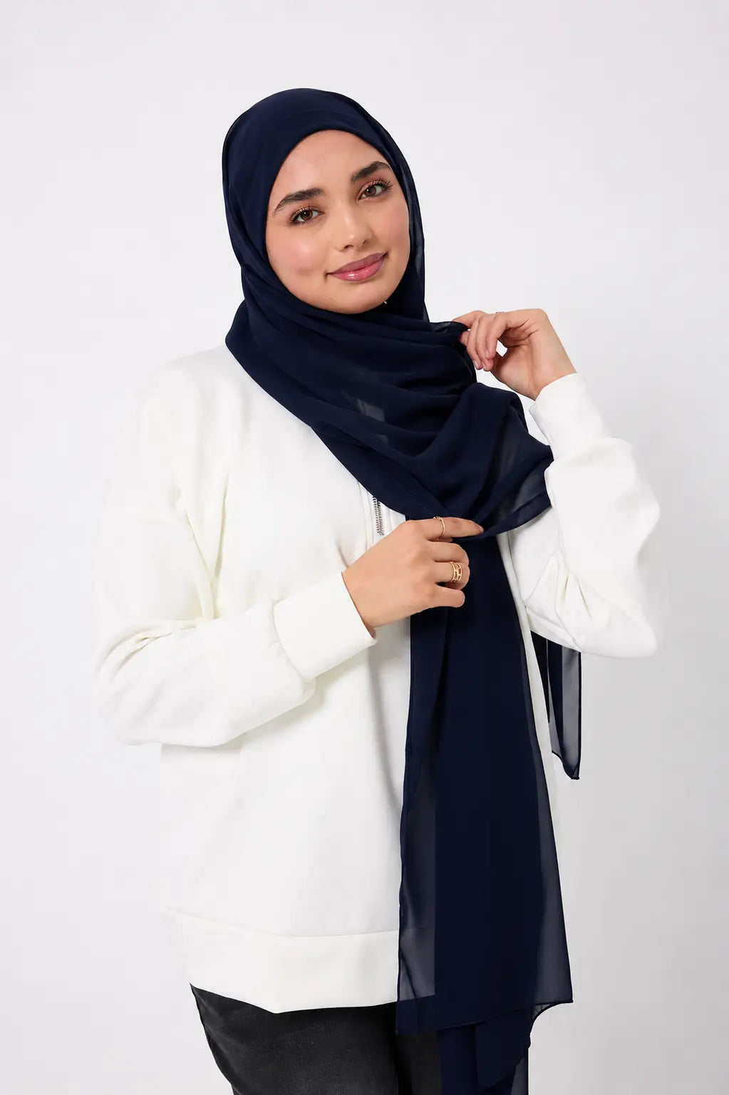 Instant Hijab - 2 in 1 Chiffon & Tube
