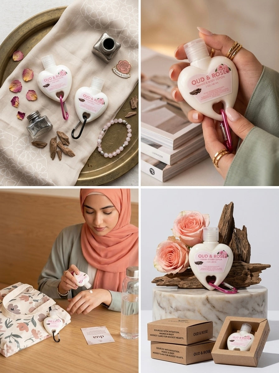 Nour Signature Hand & Body Lotion Keychain