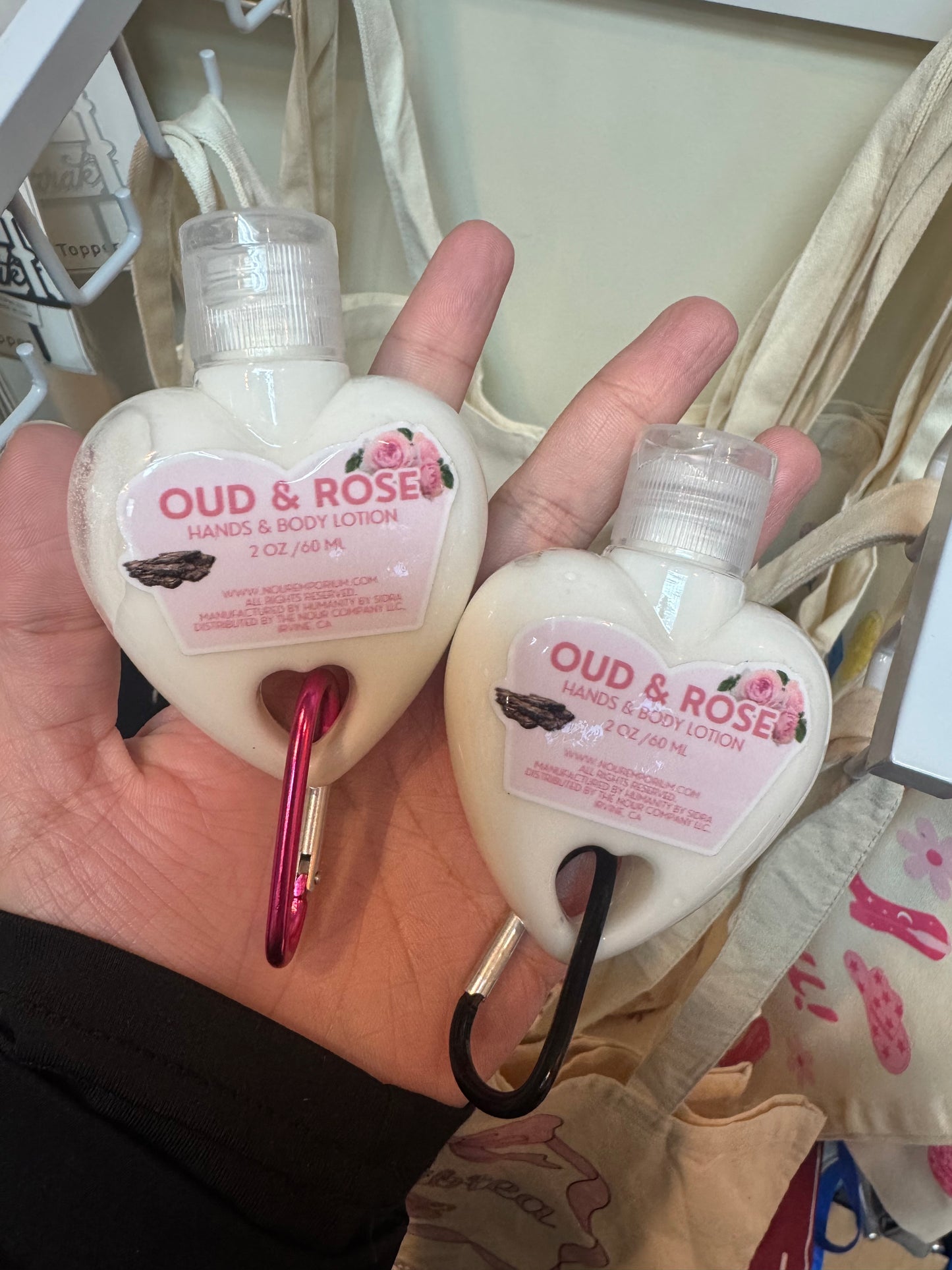 Nour Signature Hand & Body Lotion Keychain