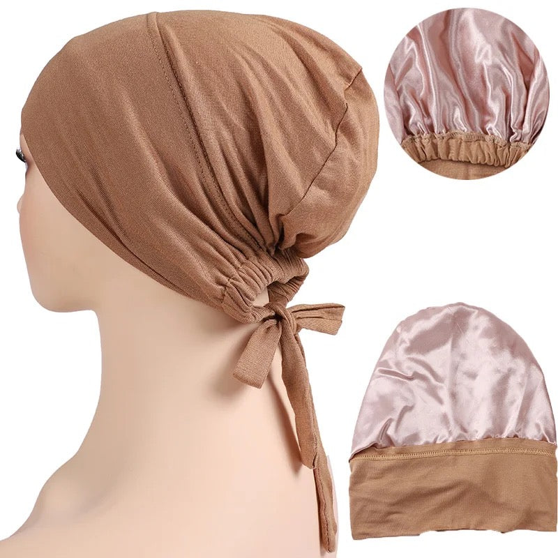 Satin undercap