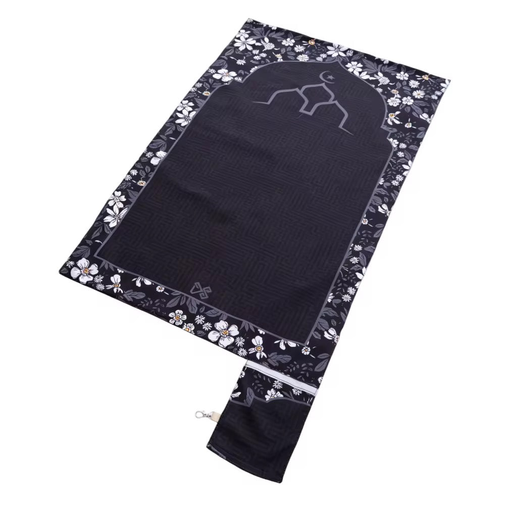 Floral Travel Prayer Mat Prayer Rug Pocketable
