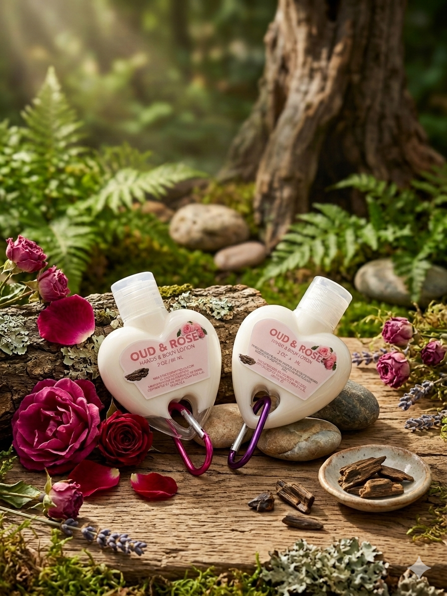 Nour Signature Hand & Body Lotion Keychain