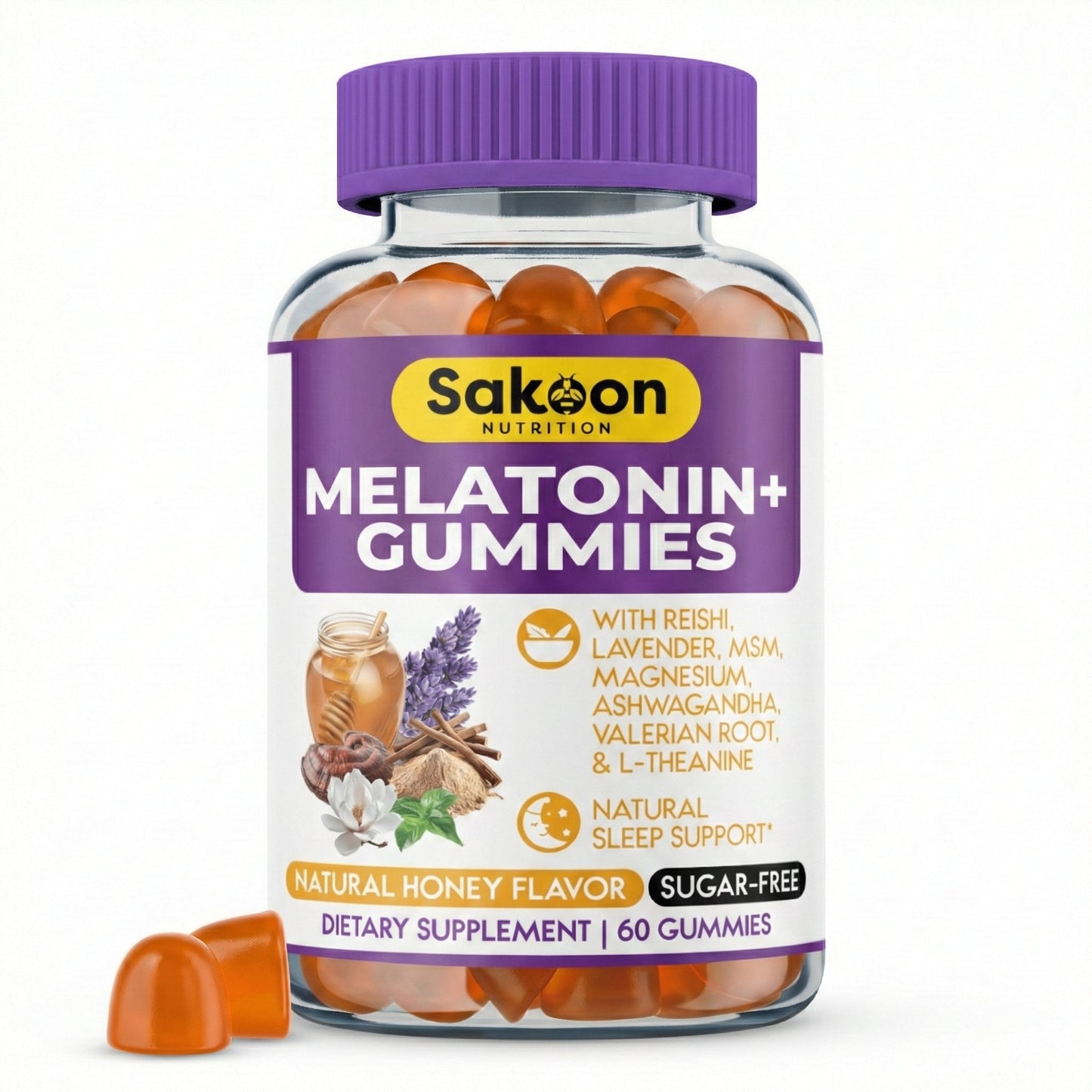 Sugar-Free Melatonin Sleep Gummies
