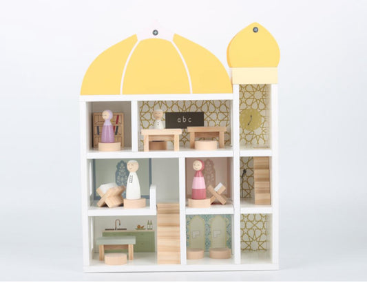 Lil Nour Wooden Mini Masjid Dollhouse