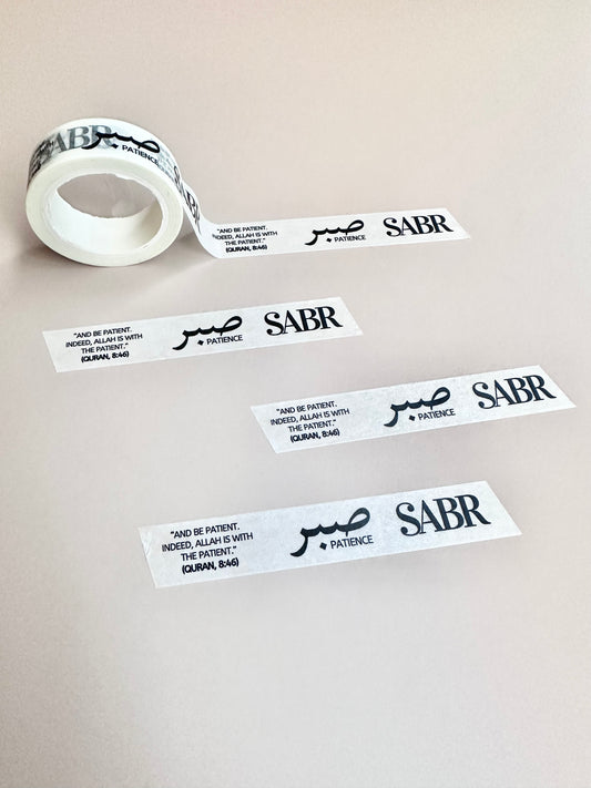 Sabr Washi Tape