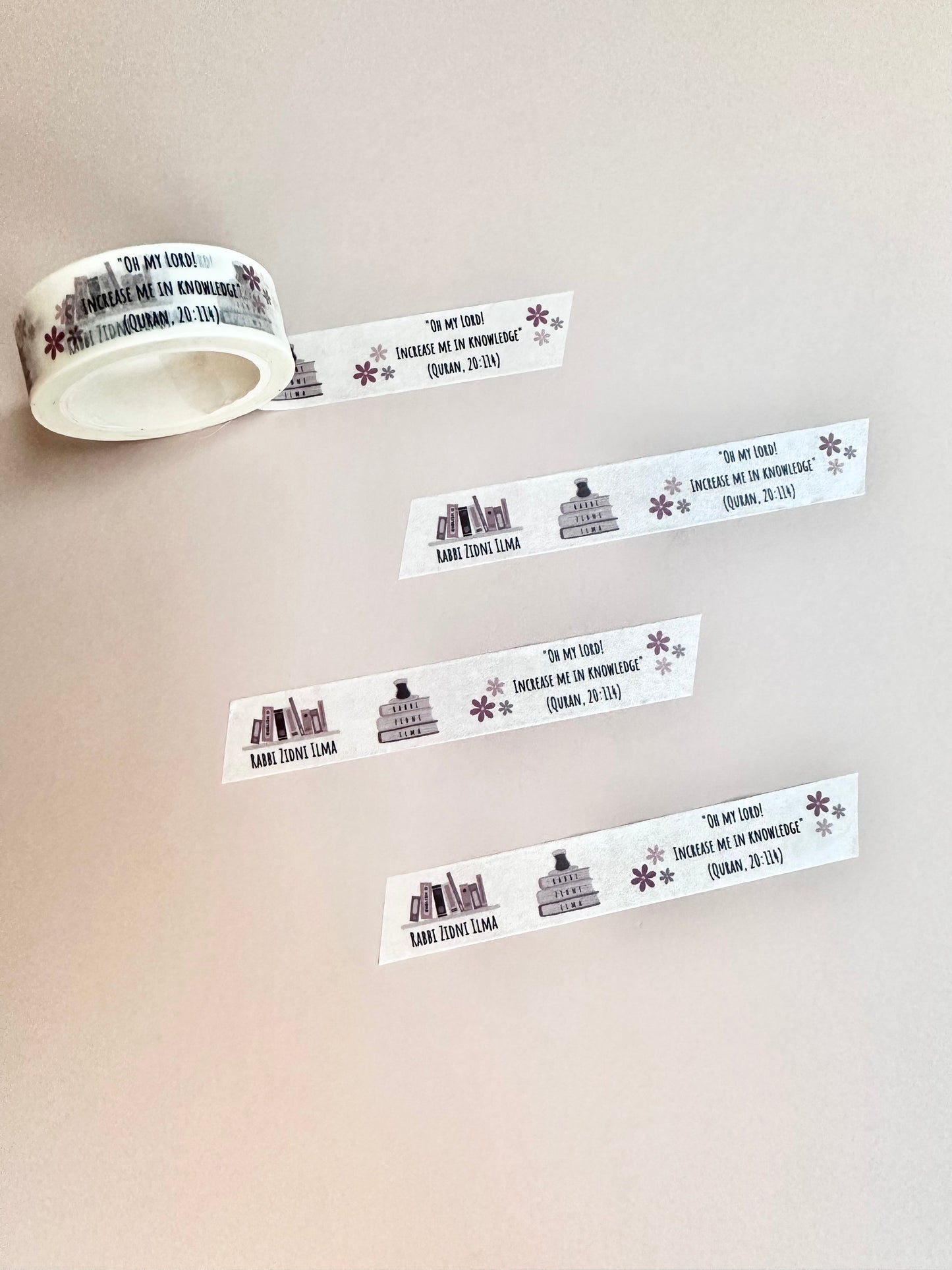 Rabbi Zidni Ilma Washi Tape