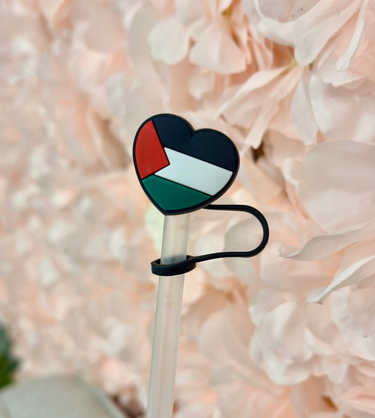 Palestine Flag 10mm Straw topper