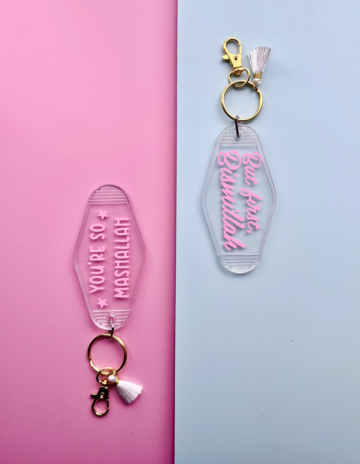 But first, Bismillah Retro Keychain