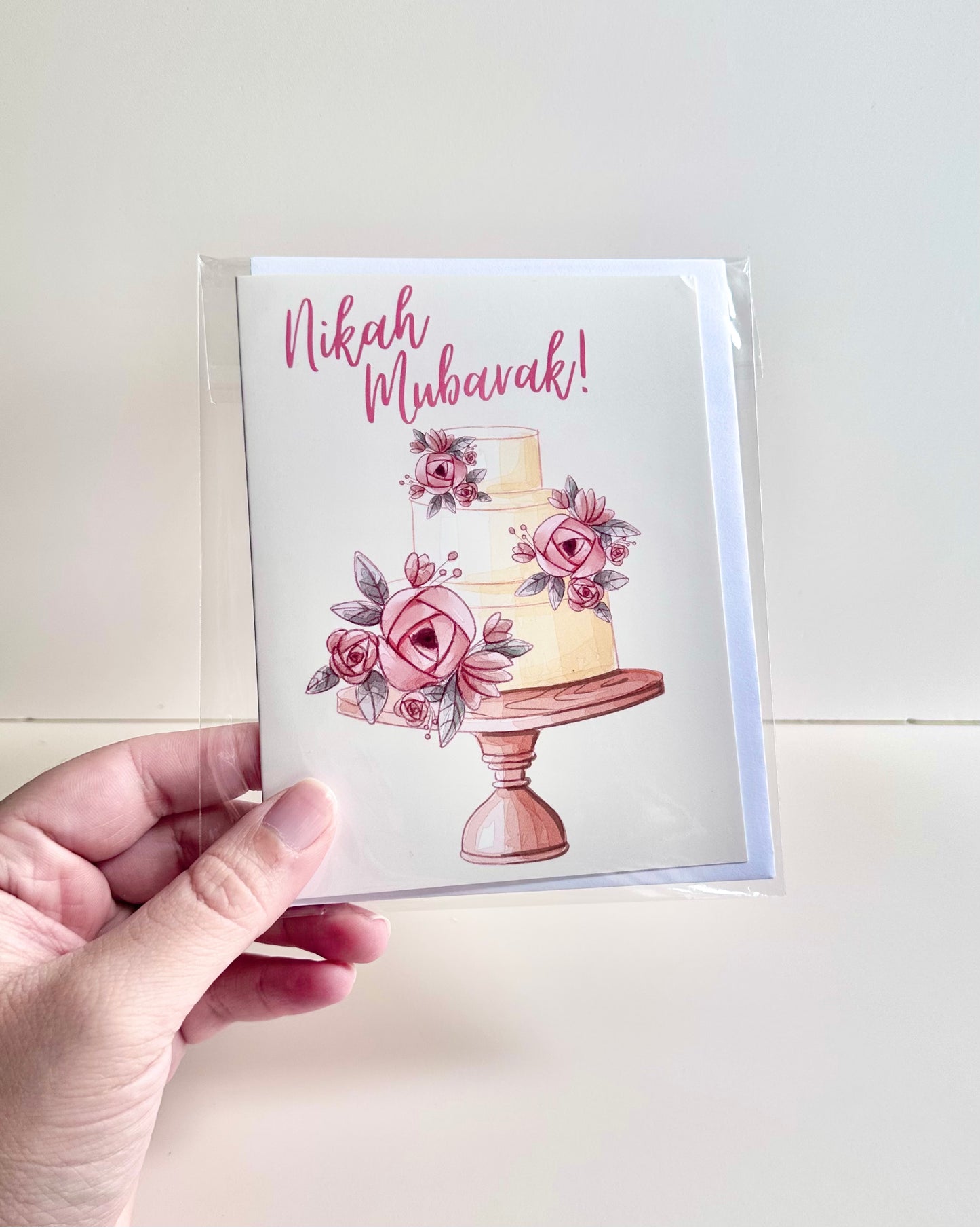 nikah mubarak card greeting card