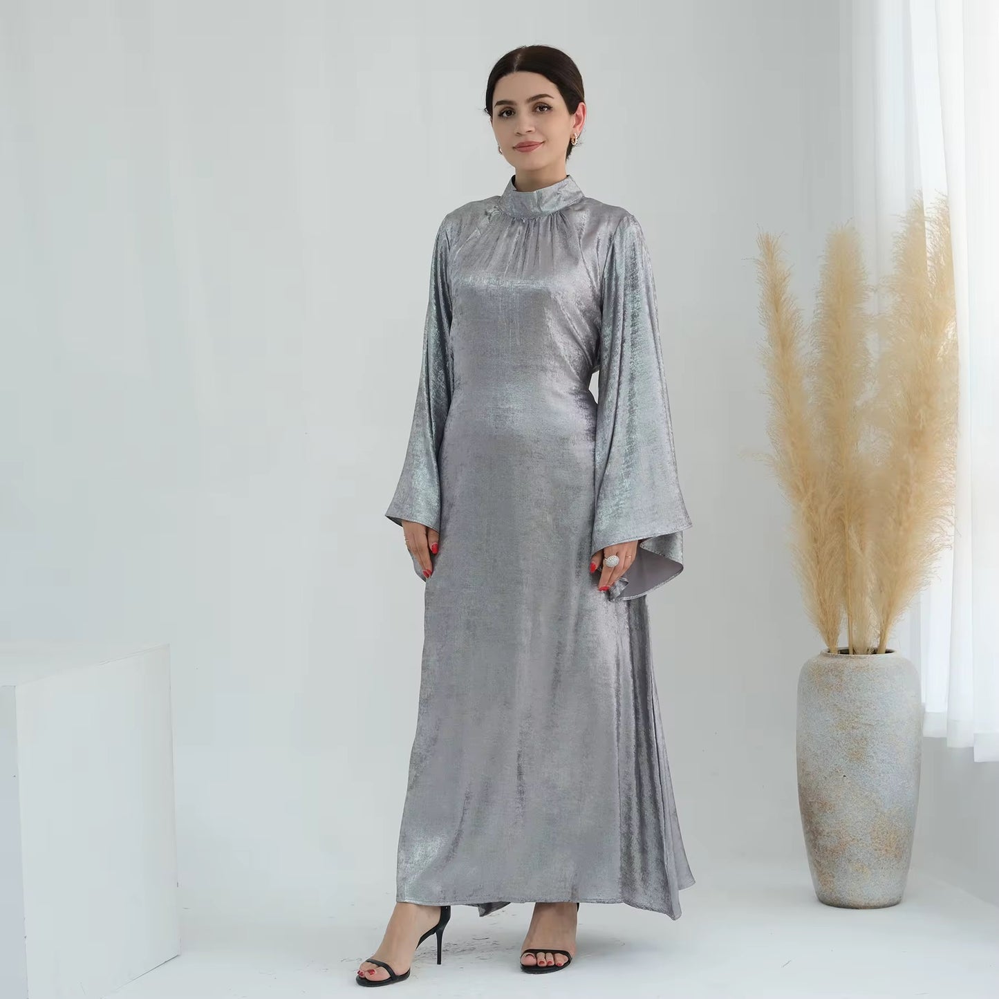 eid outfit 26- metalic dress