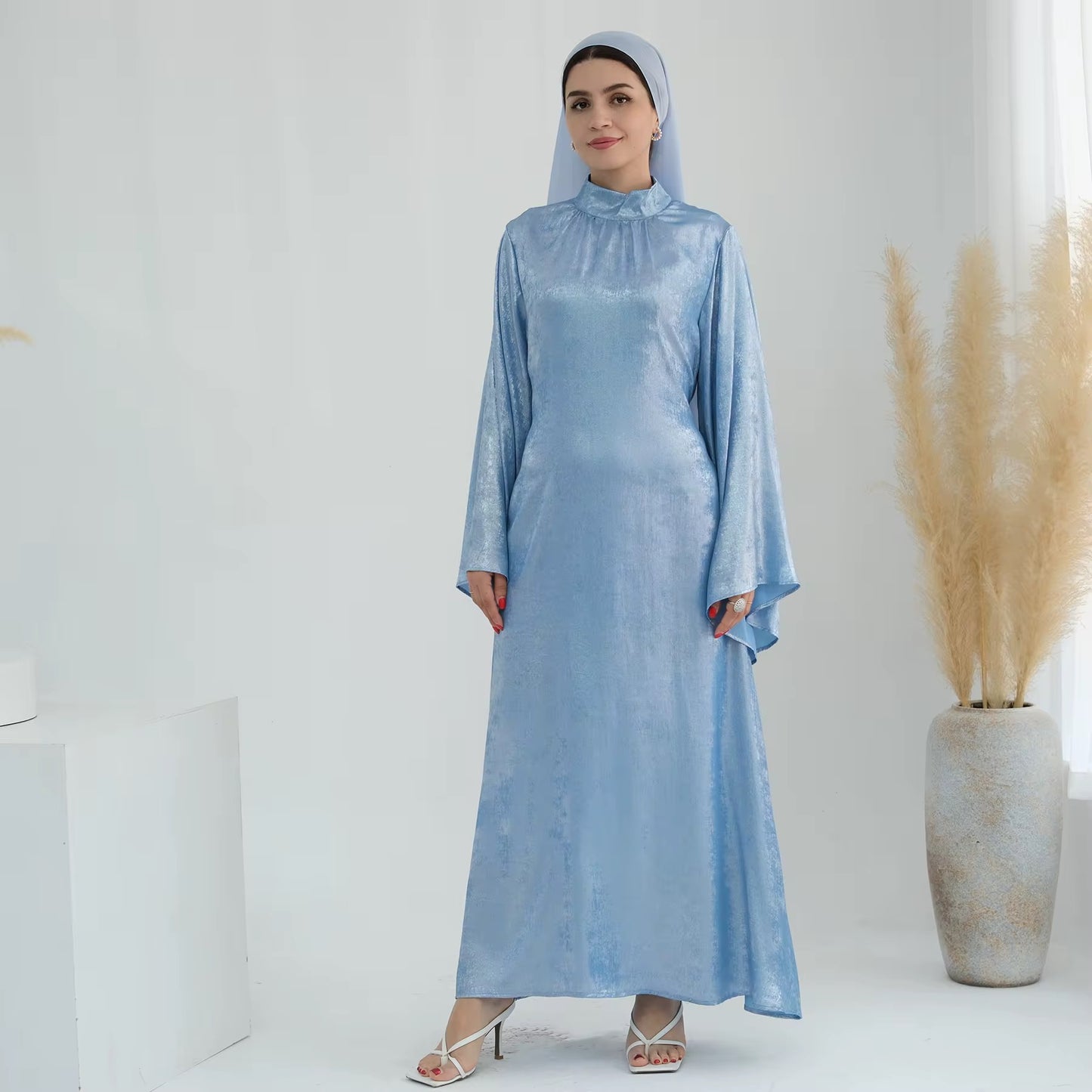 eid outfit 26- metalic dress