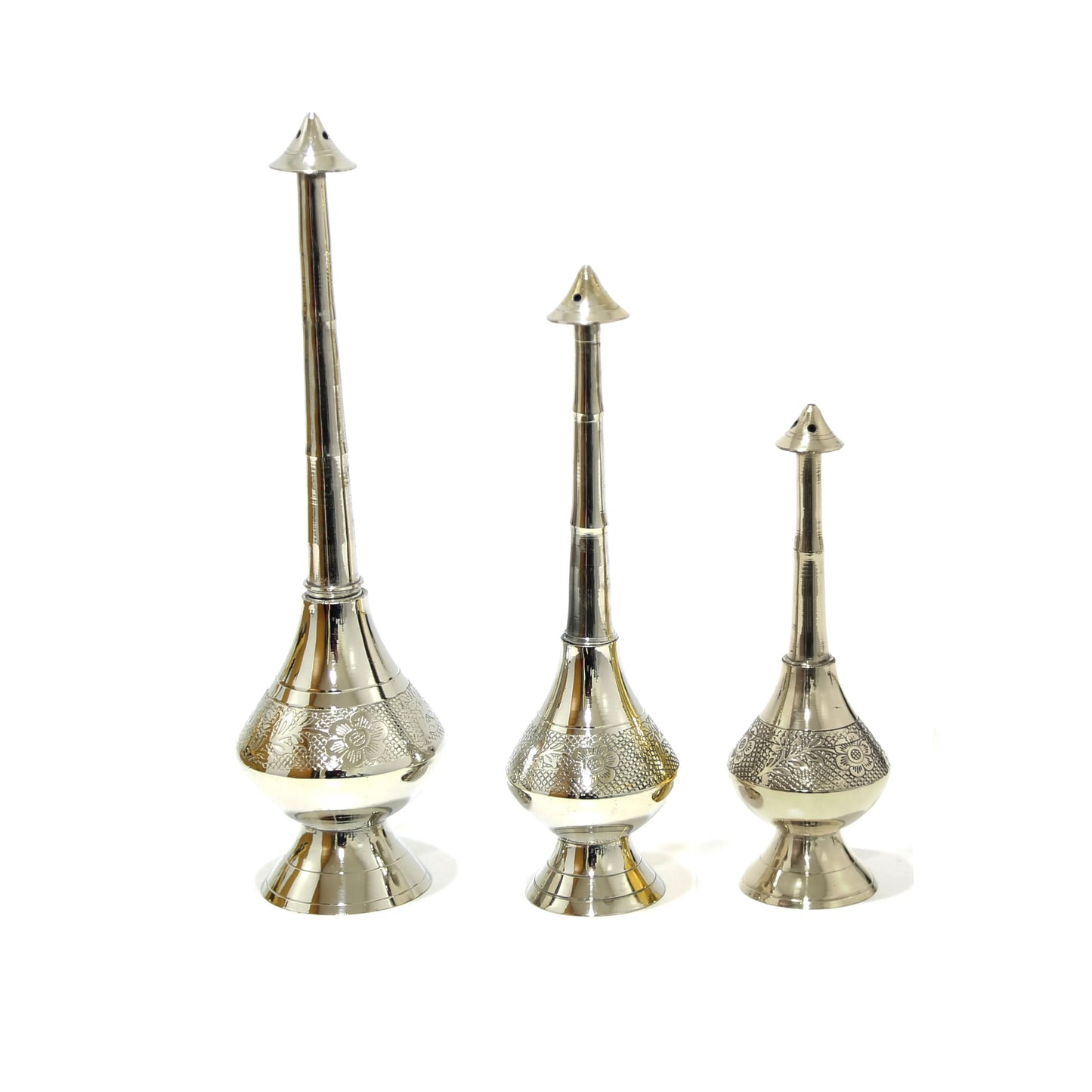 Traditional Metal Rosewater Sprinkler – Arabic Décor