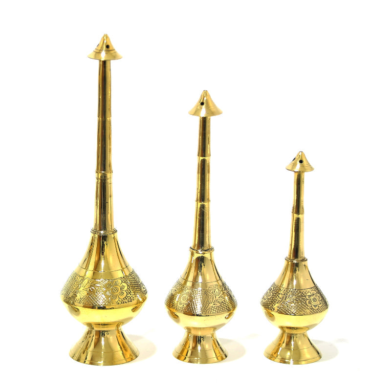 Traditional Metal Rosewater Sprinkler – Arabic Décor