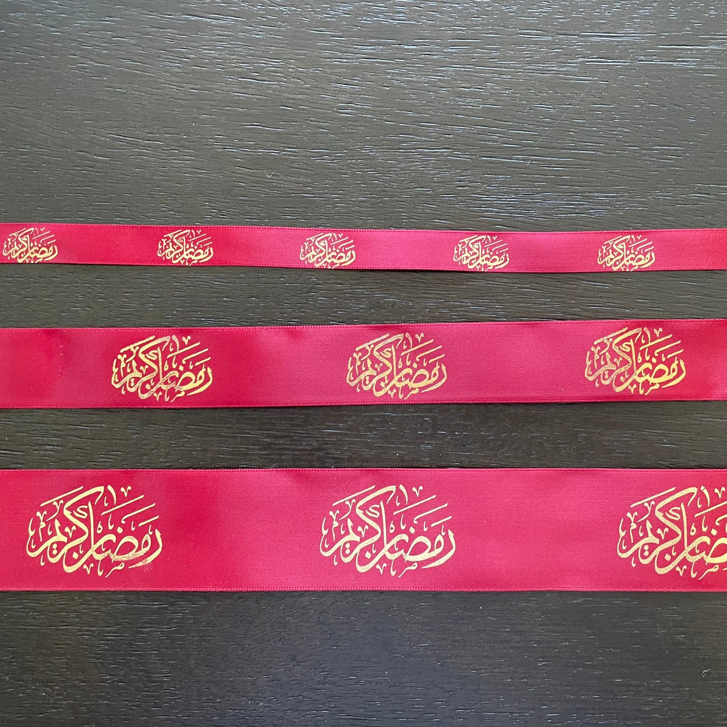 Ramadan Kareem Satin Ribbon