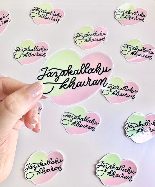 JazakAllah Khairan Sticker