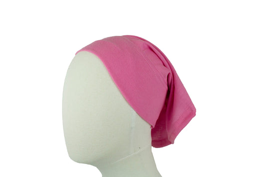 Under Scarf Tube Cap - Bubblegum Pink