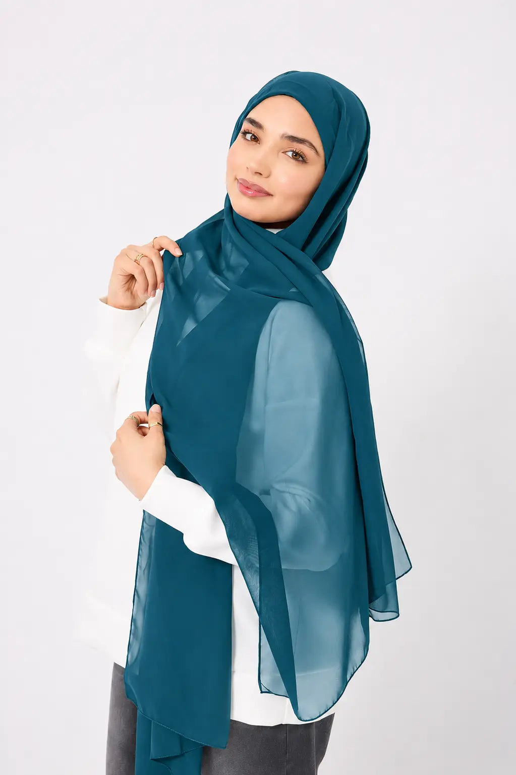 Instant Hijab - 2 in 1 Chiffon & Tube