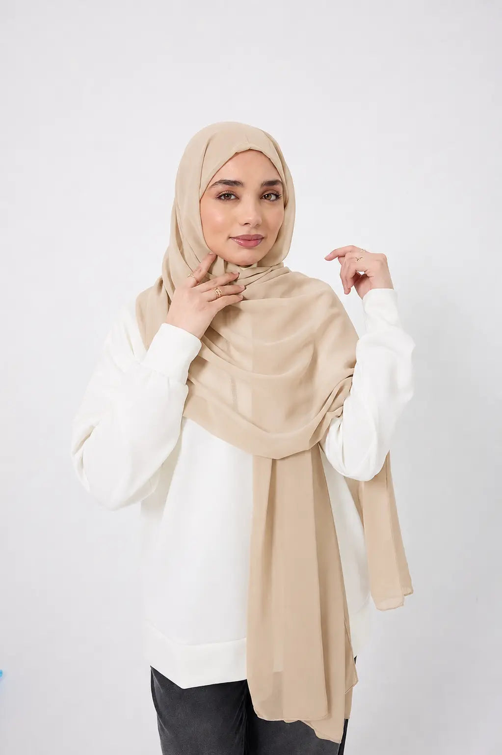 Instant Hijab - 2 in 1 Chiffon & Tube