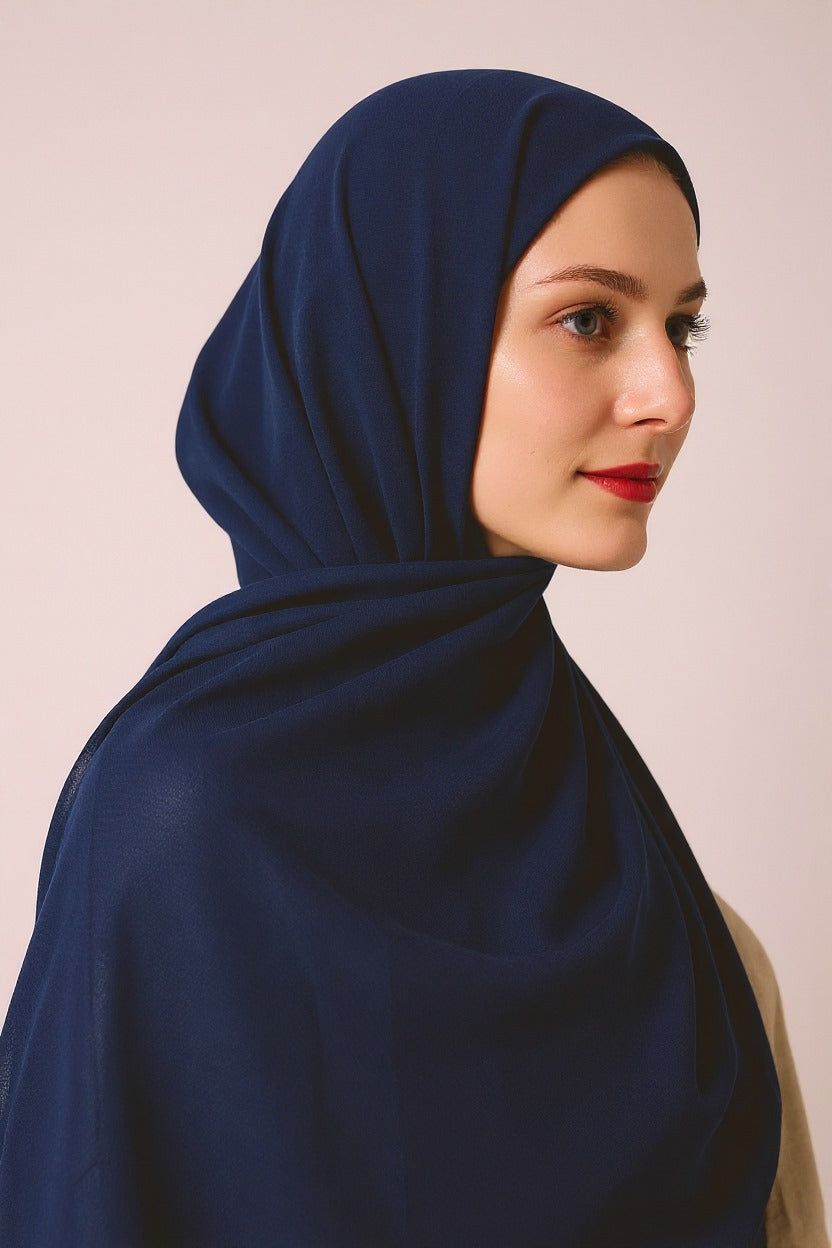 Instant Hijab - 2 in 1 Chiffon & Full Coverage