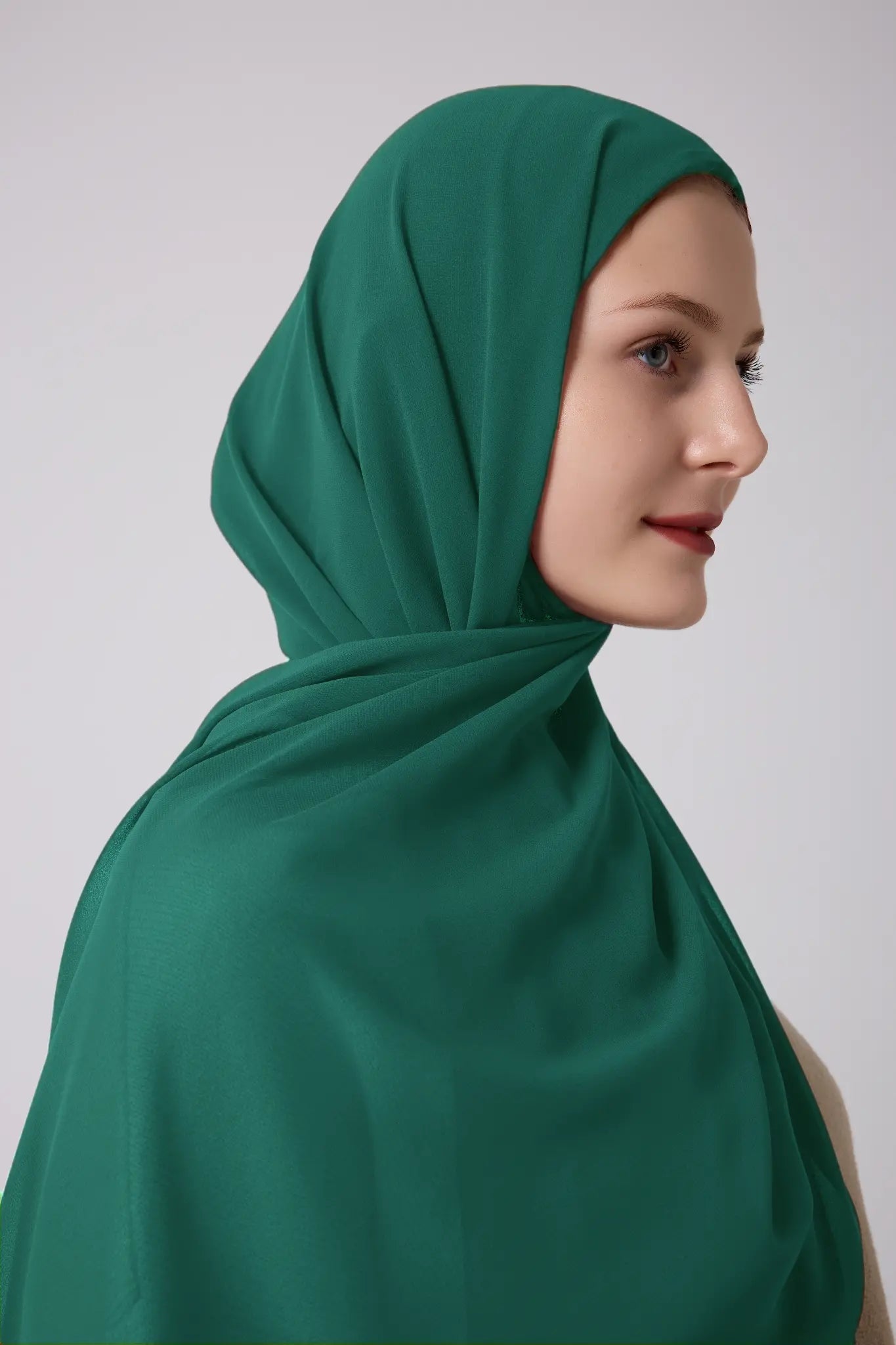 Instant Hijab - 2 in 1 Chiffon & Full Coverage