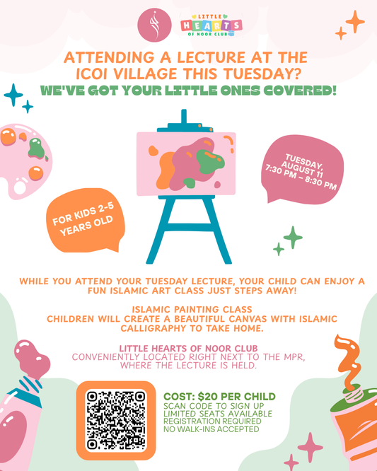 Islamic Art Class for the little ones