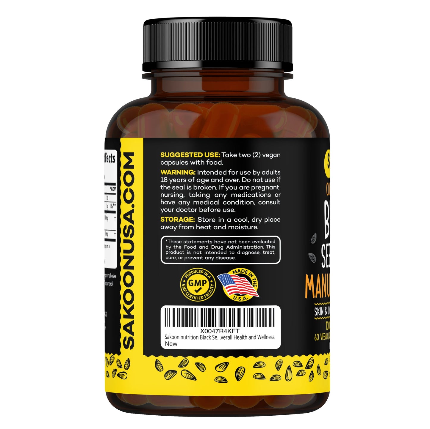 Black Seed Oil & Manuka Honey Capsules