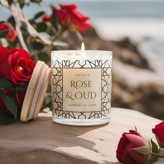 Rose & Oud Candle