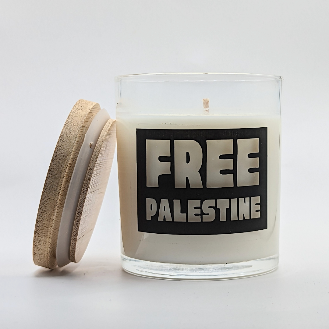 Free Palestine Candle