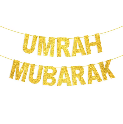 umrah mubarak garland