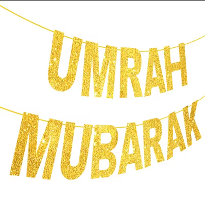 umrah mubarak garland