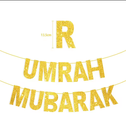 umrah mubarak garland