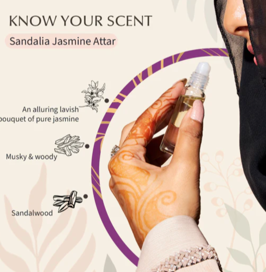 SANDALIA JASMINE Attar Oil