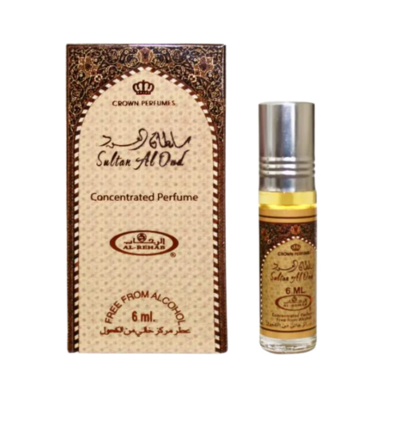 Sultan Al Oud 6ml Perfume Oil by Al Rehab