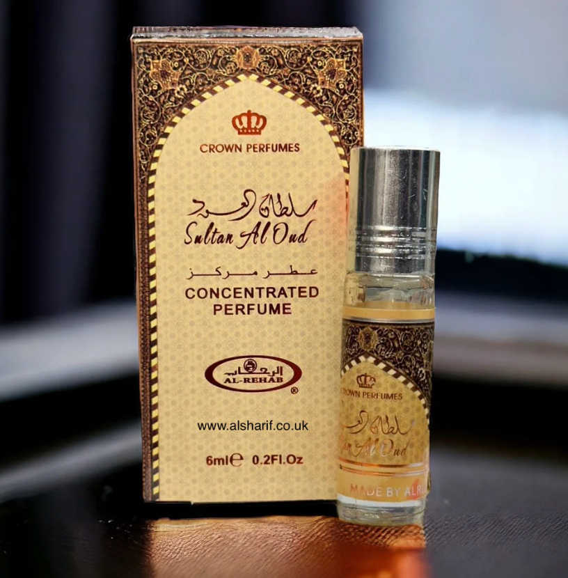 Sultan Al Oud 6ml Perfume Oil by Al Rehab