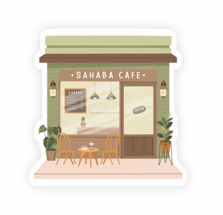 MC Sahaba Cafe Sticker