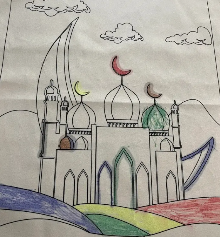 TNC DIY Kids Coloring Prayer Mat