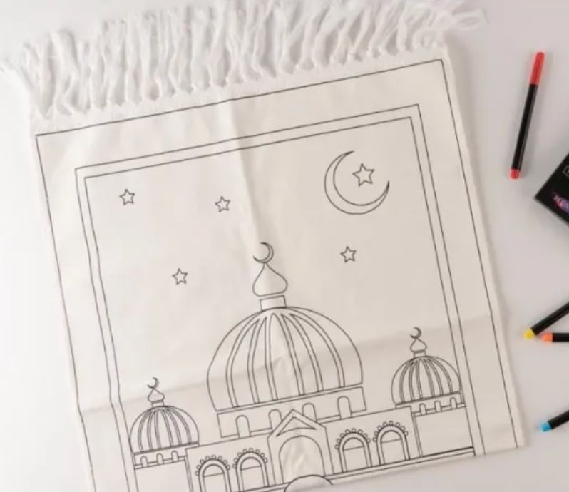 TNC DIY Kids Coloring Prayer Mat