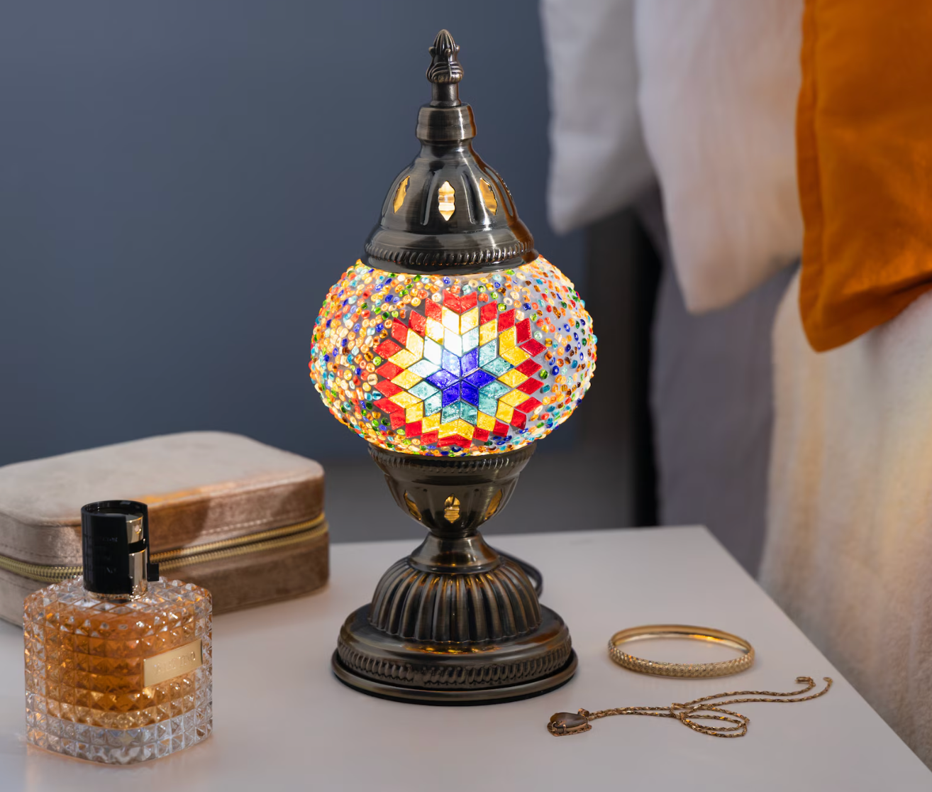 DIY Mosaic Lamp Kit  US Plug with Video Instructions