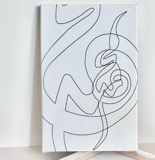 YLGS Prophet caligraphy canvas