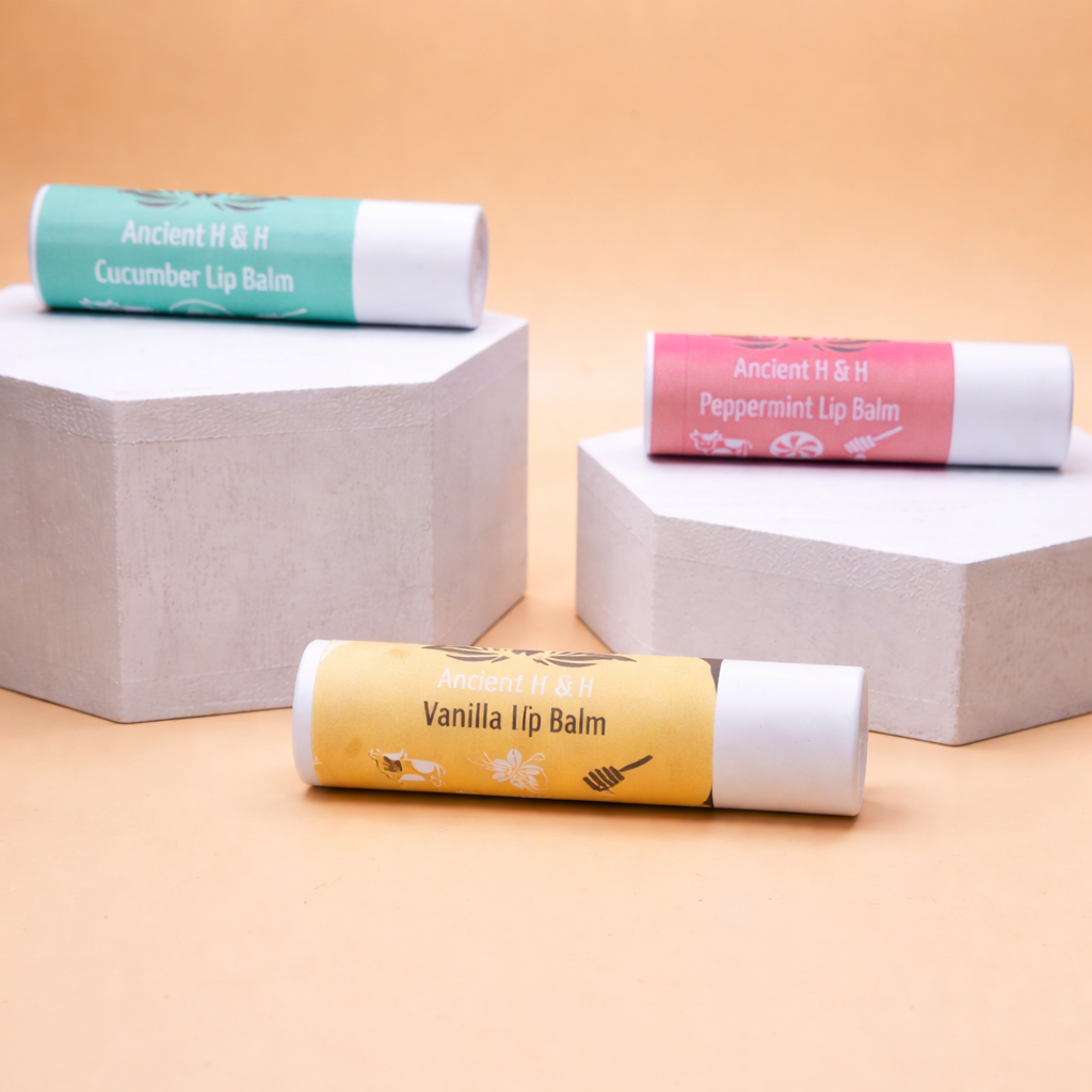 Halal Tallow Lip Balm - 3 Pack