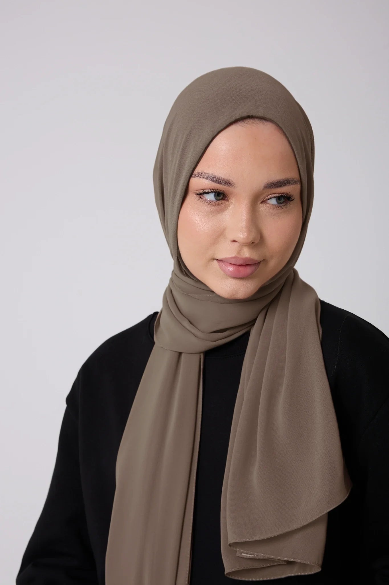Instant Hijab - 2 in 1 Chiffon & Tube