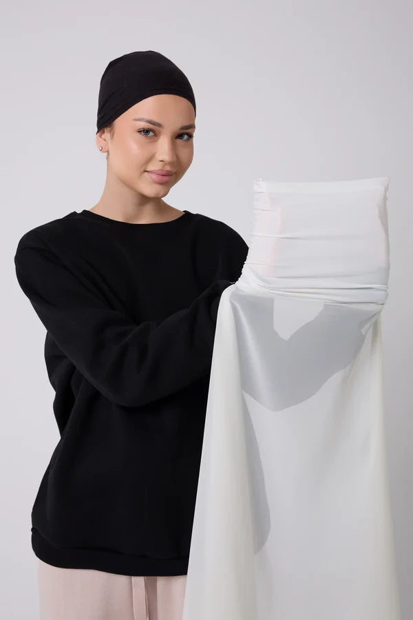 Instant Hijab - 2 in 1 Chiffon & Tube