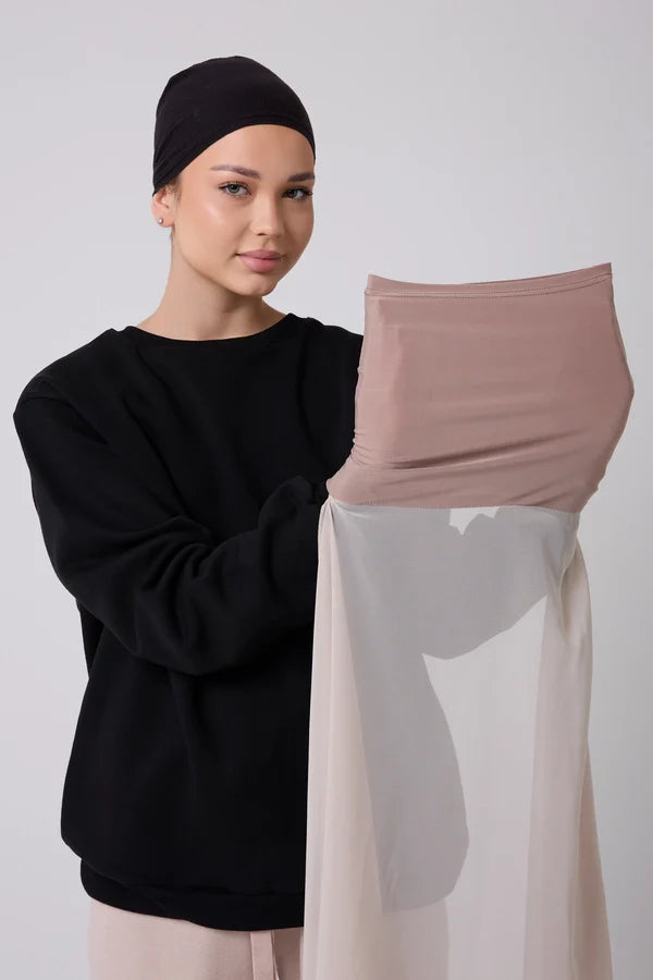Instant Hijab - 2 in 1 Chiffon & Tube
