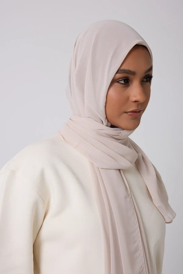 Instant Hijab - 2 in 1 Chiffon & Tube