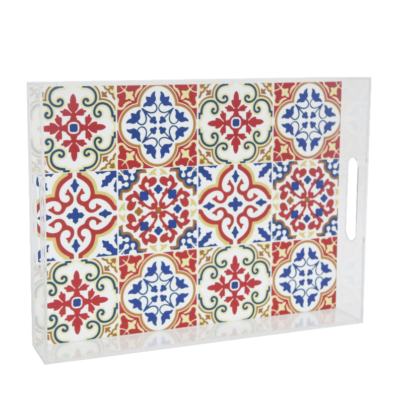 Tile Pattern Tray